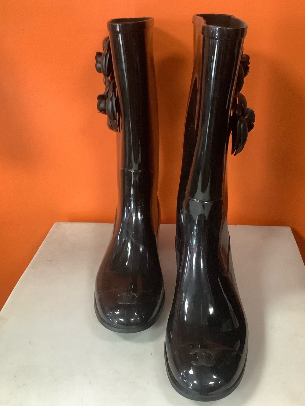 Chanel Rain Boots - Picture 2 of 12